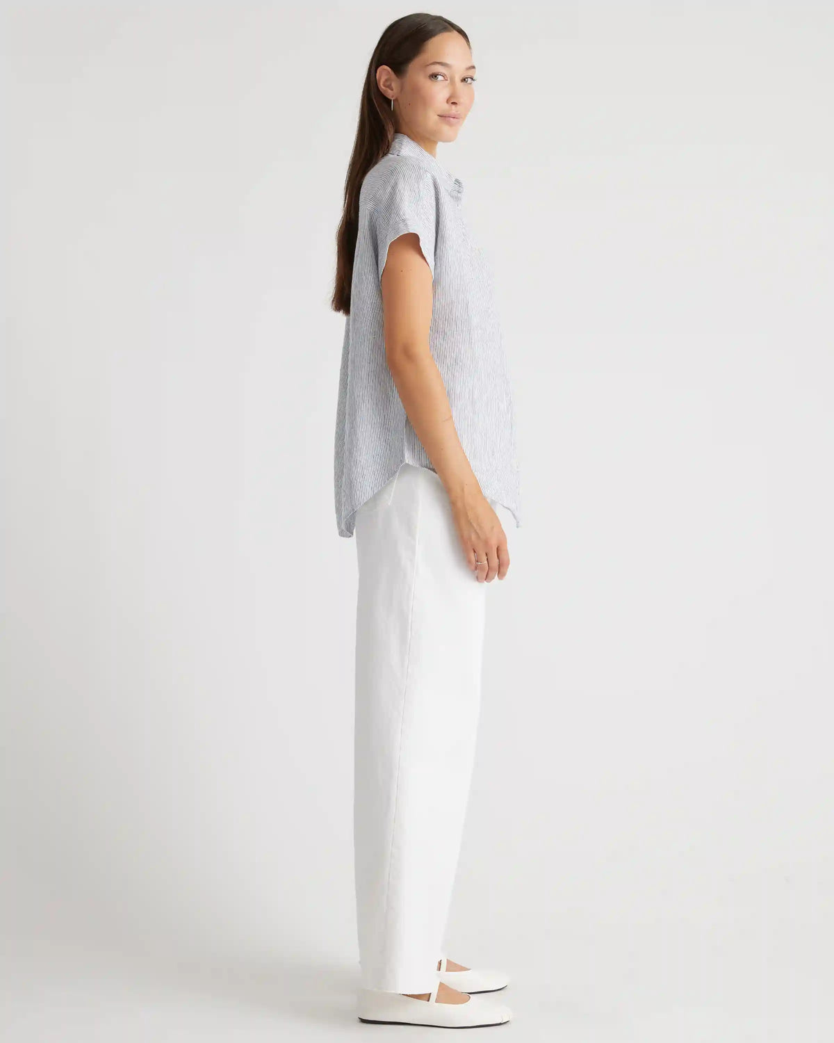 100% European Linen Camp Shirt