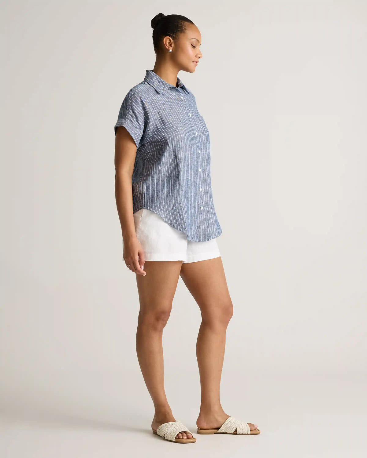 100% European Linen Camp Shirt