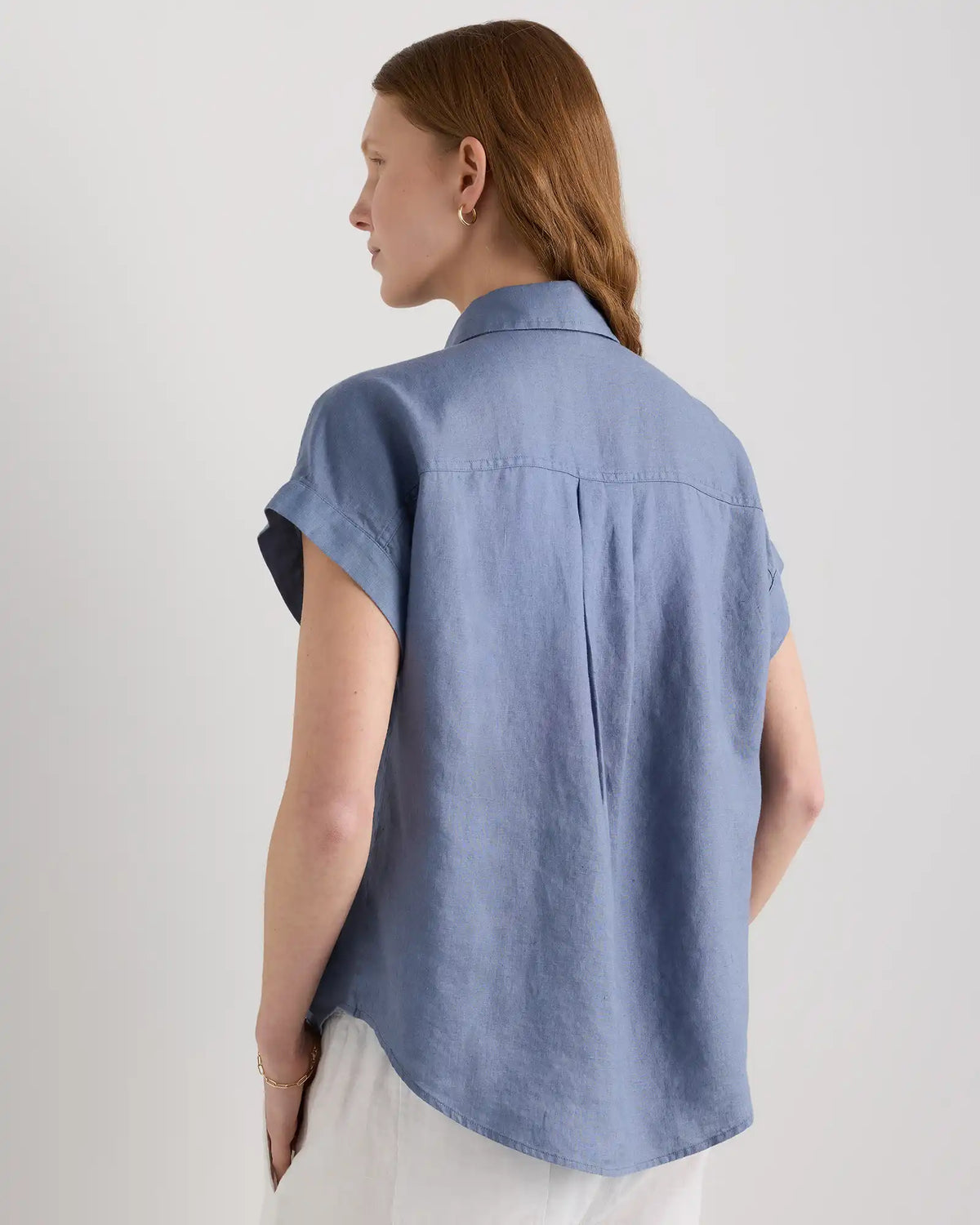100% European Linen Camp Shirt