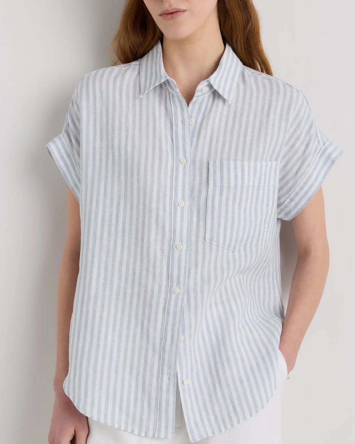 100% European Linen Camp Shirt