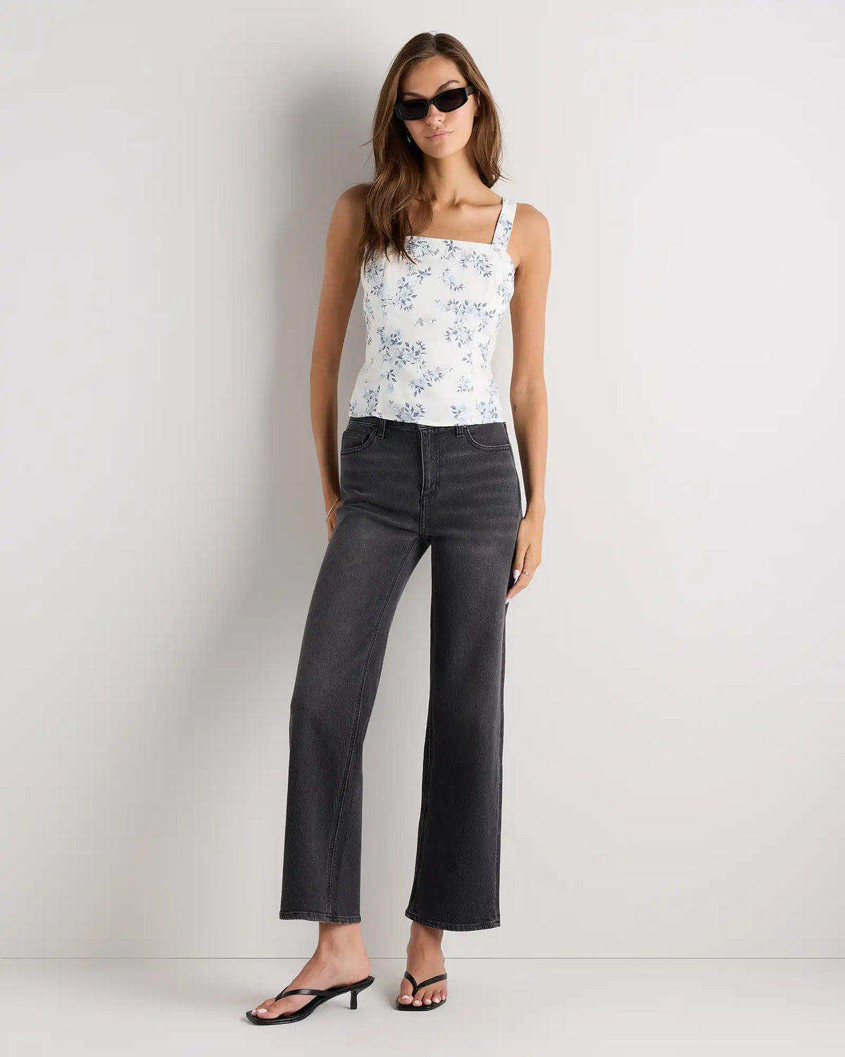 100% European Linen Fitted Tank