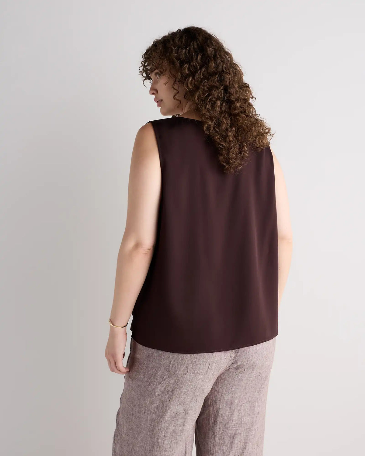 Washable Stretch Silk Tank