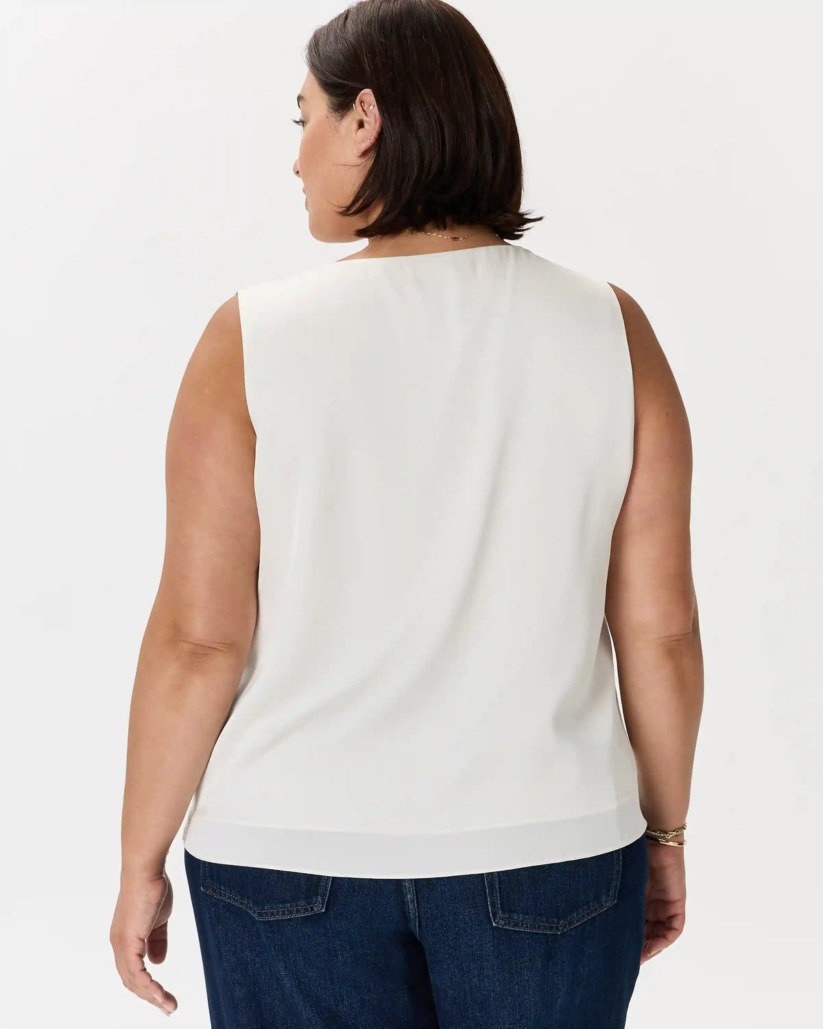 Washable Stretch Silk Tank