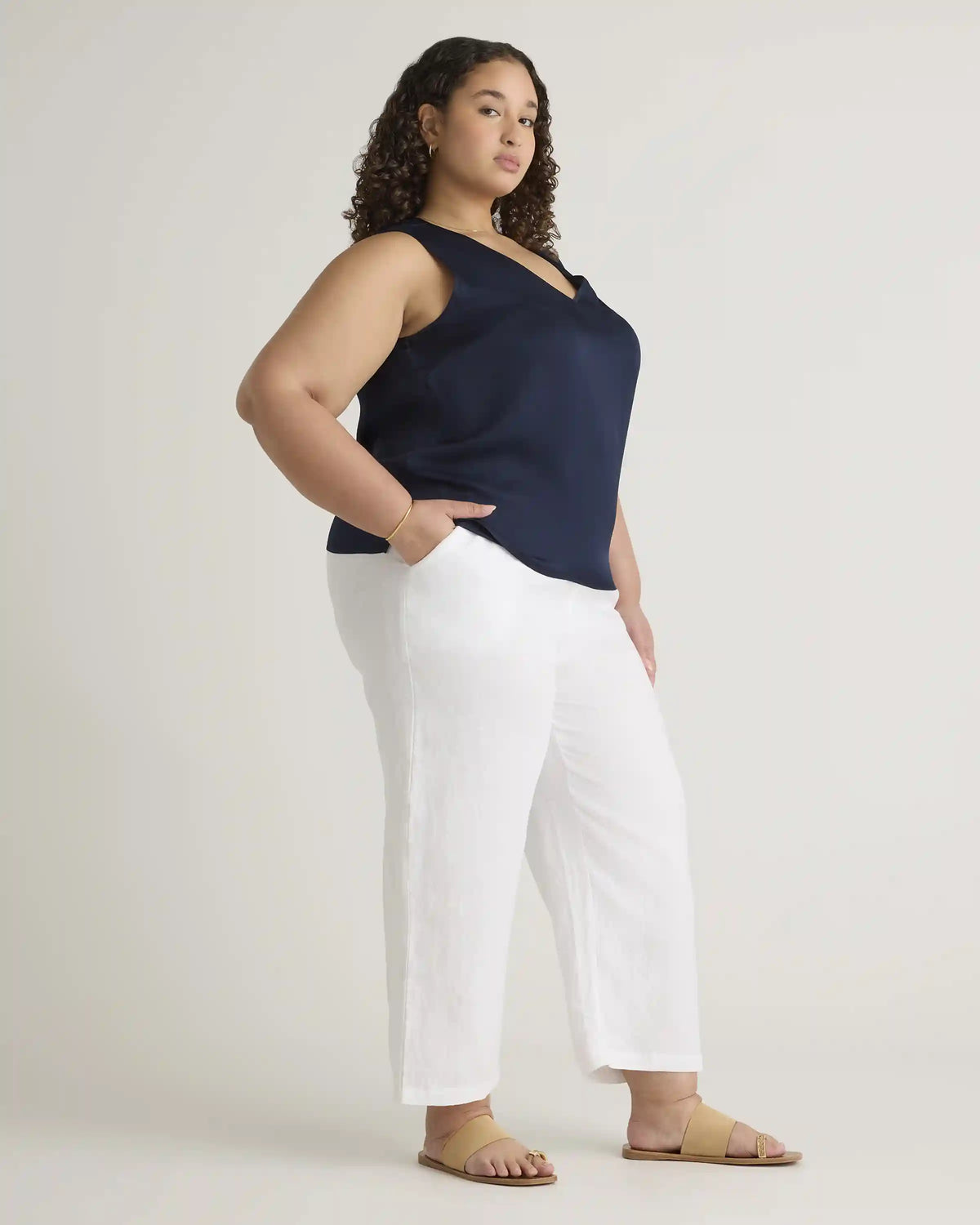 Washable Stretch Silk Tank
