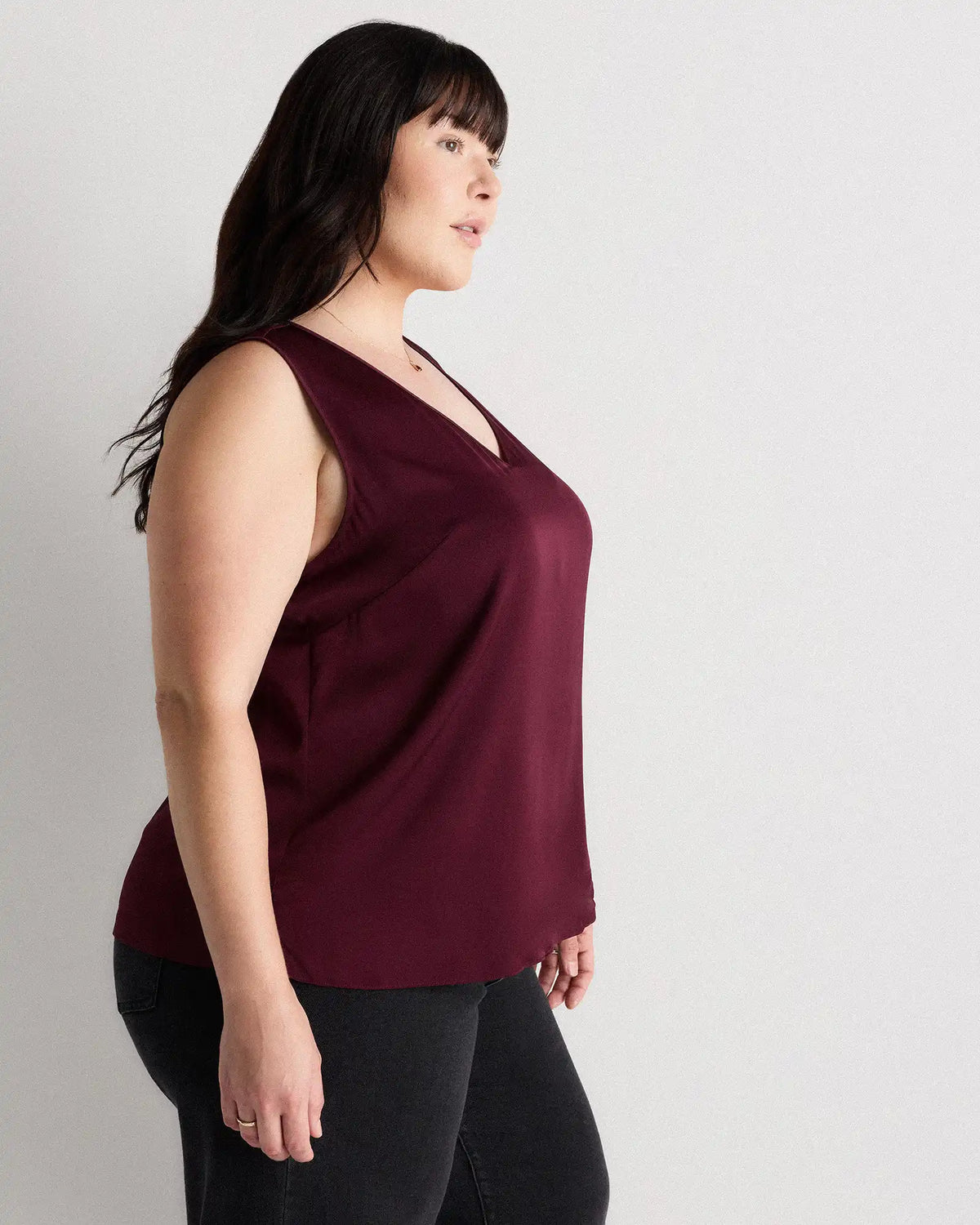 Washable Stretch Silk Tank