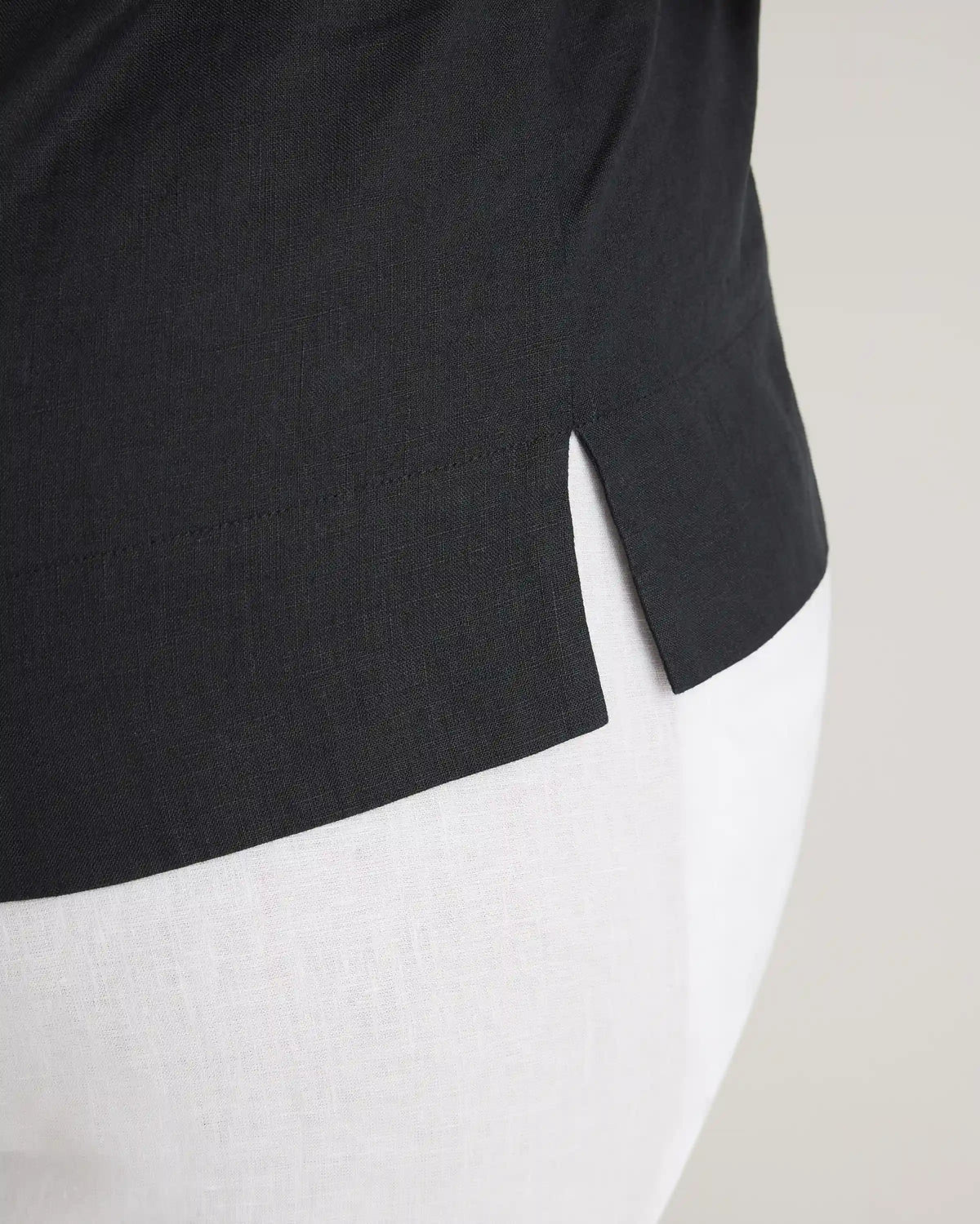 100% European Linen Short Sleeve Shirt