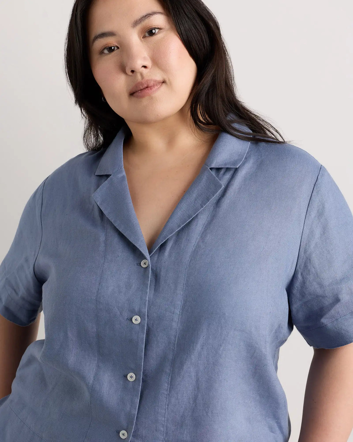 100% European Linen Short Sleeve Shirt