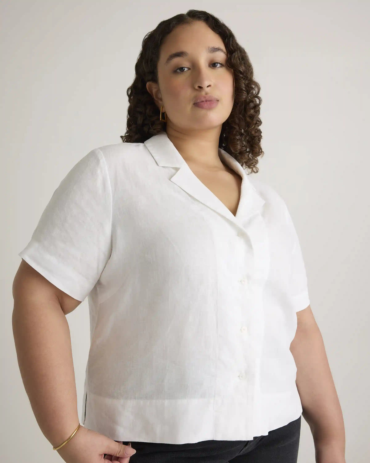 100% European Linen Short Sleeve Shirt
