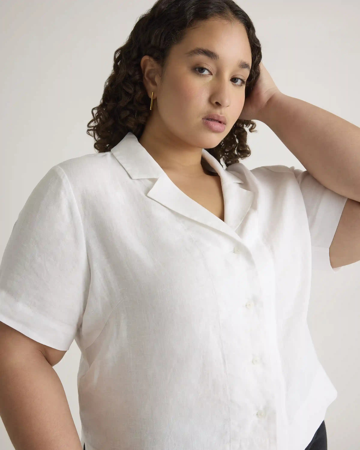 100% European Linen Short Sleeve Shirt