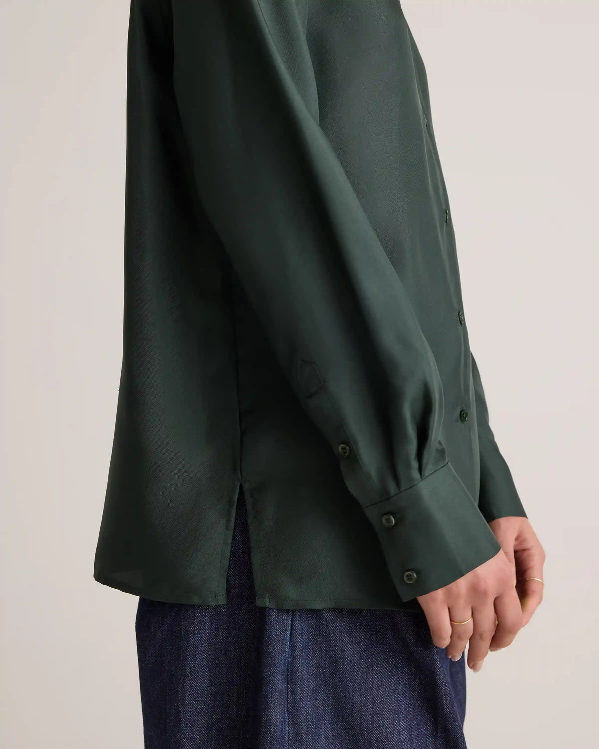 100% Silk Twill Blouse