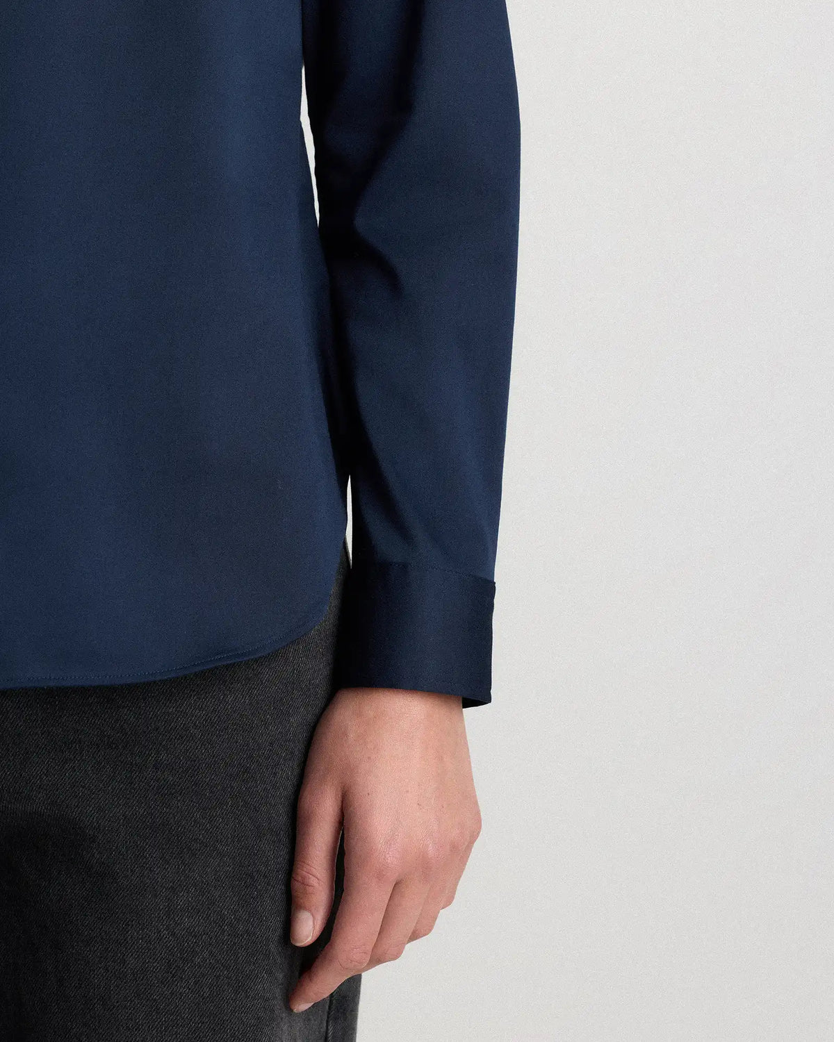Organic Stretch Cotton Tailored Shirt