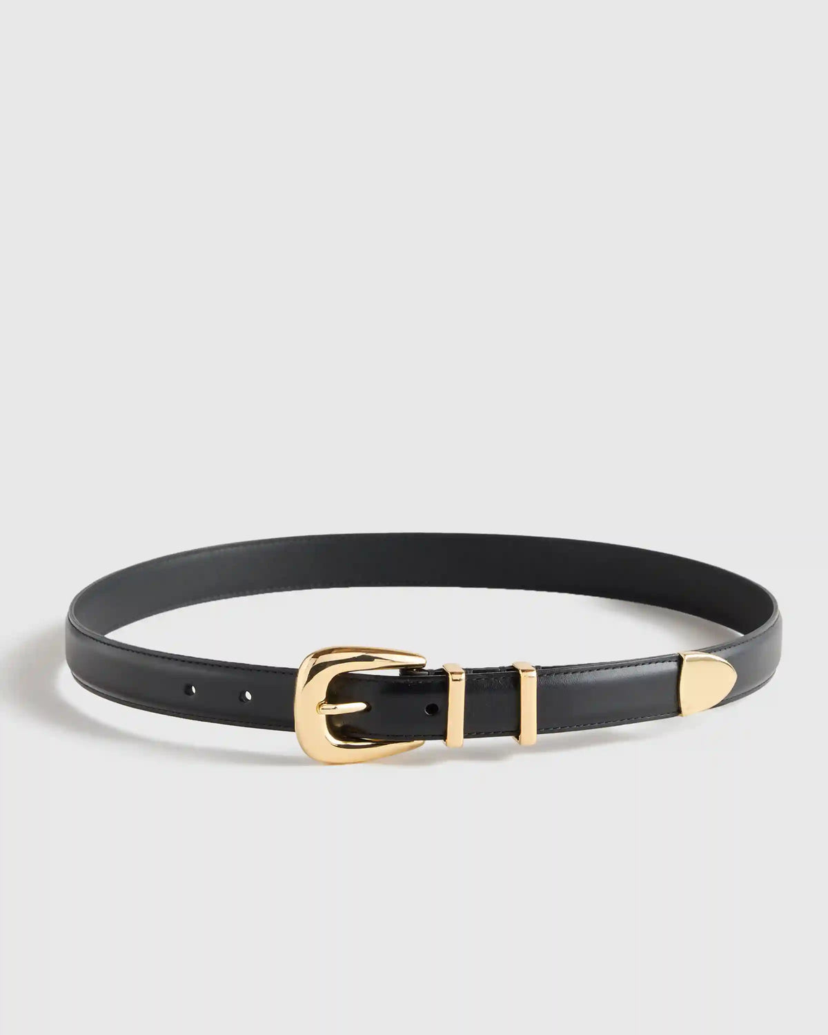 Lola European Leather Western Belt