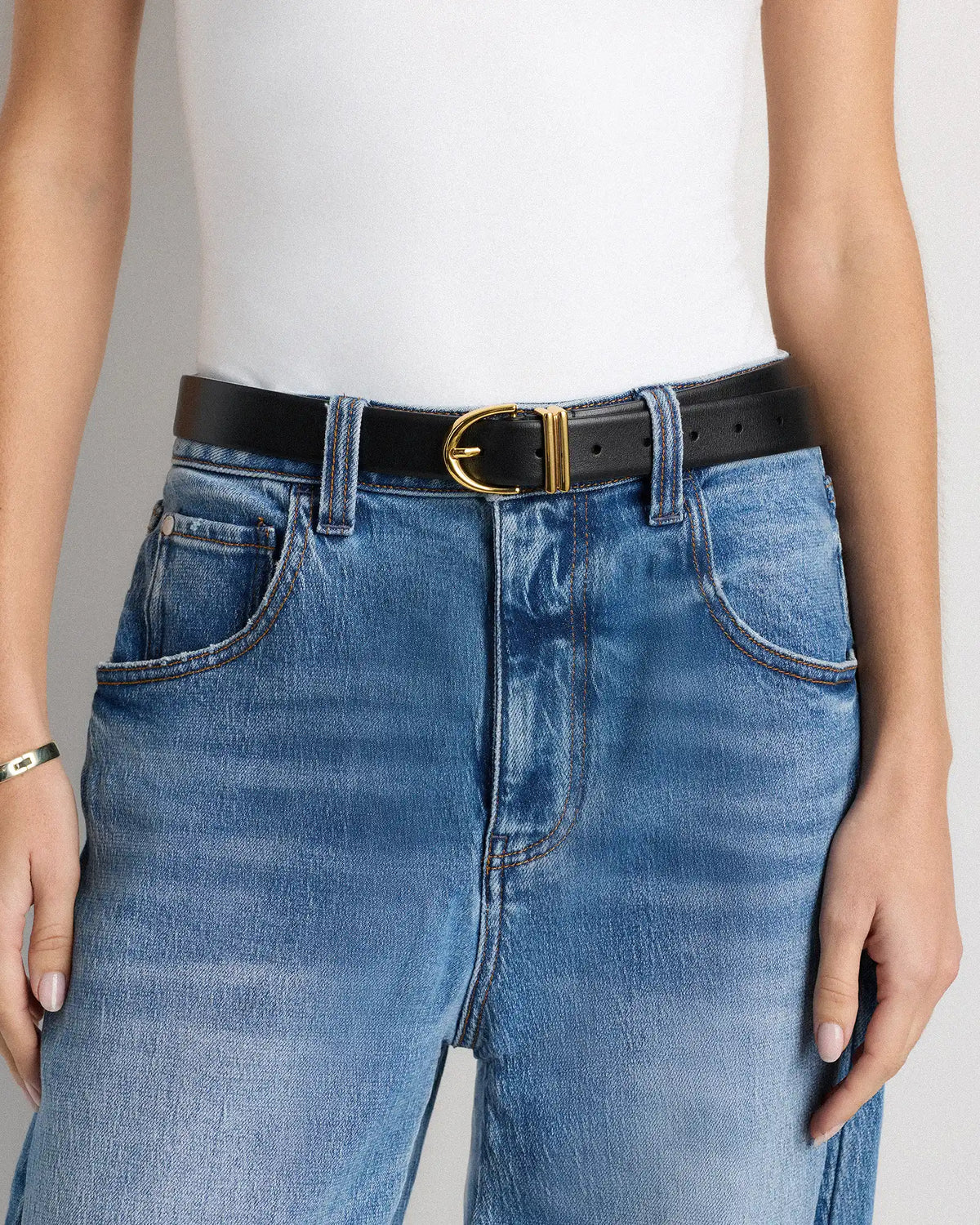 Alora European Leather Belt