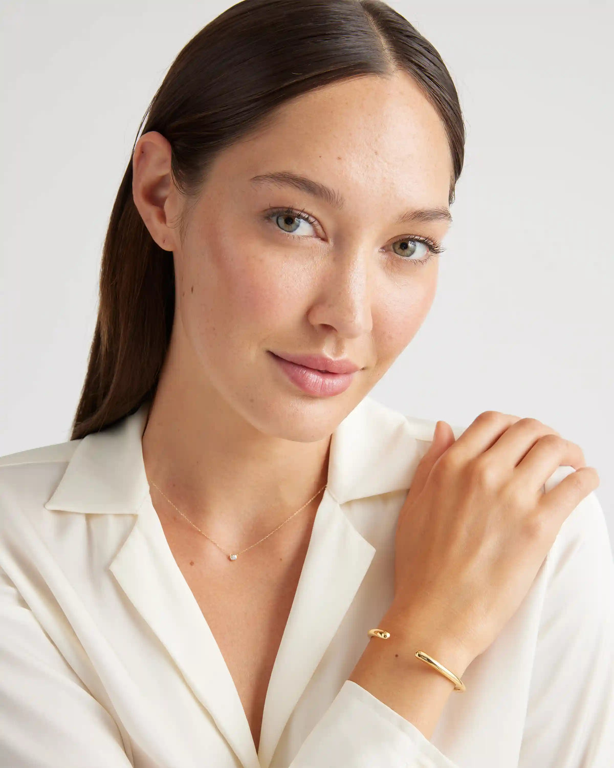 Open Contour Cuff Bracelet