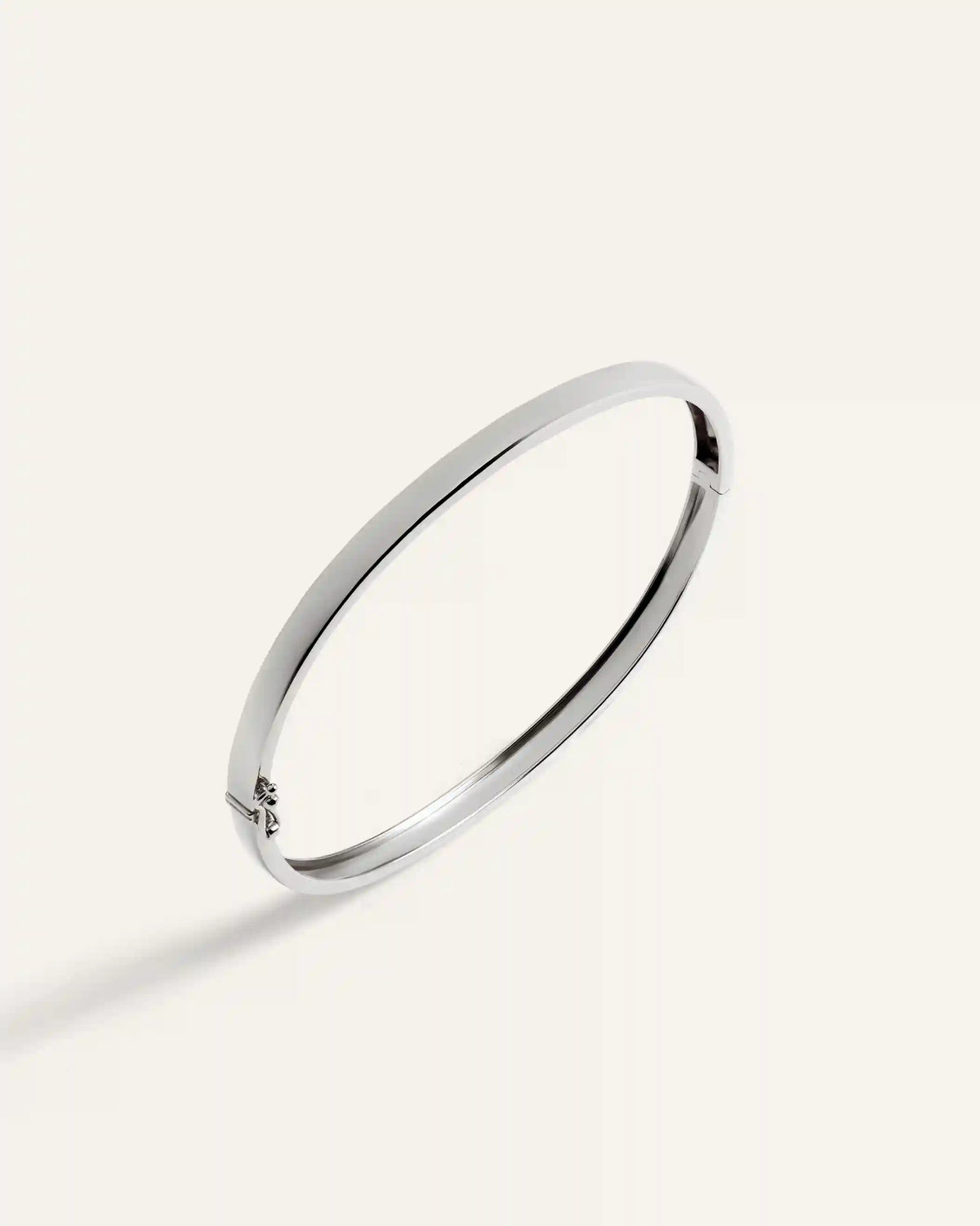 14K Gold Bold Bangle