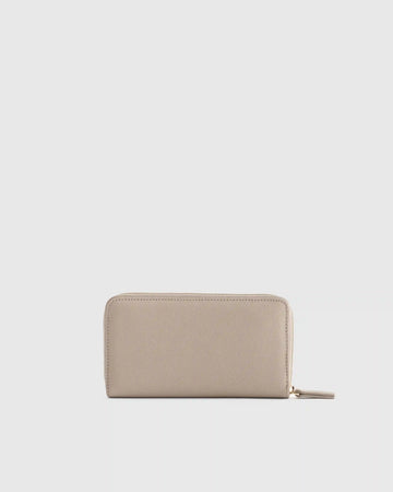Italian Pebbled Leather Continental Wallet