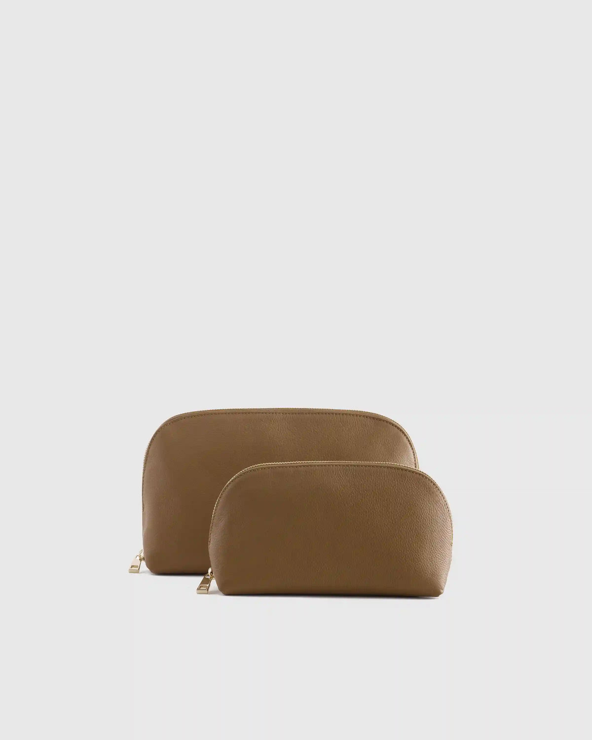 Italian Leather Pouch Travel Set