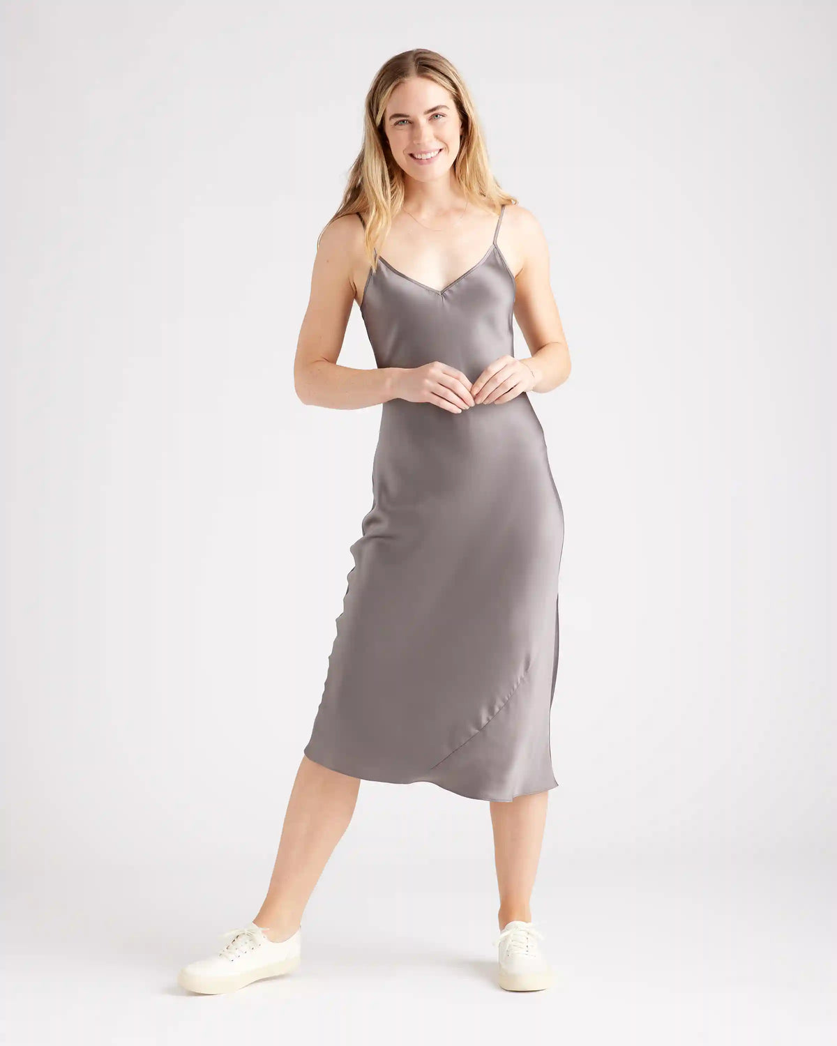 100% Washable Silk Slip Dress