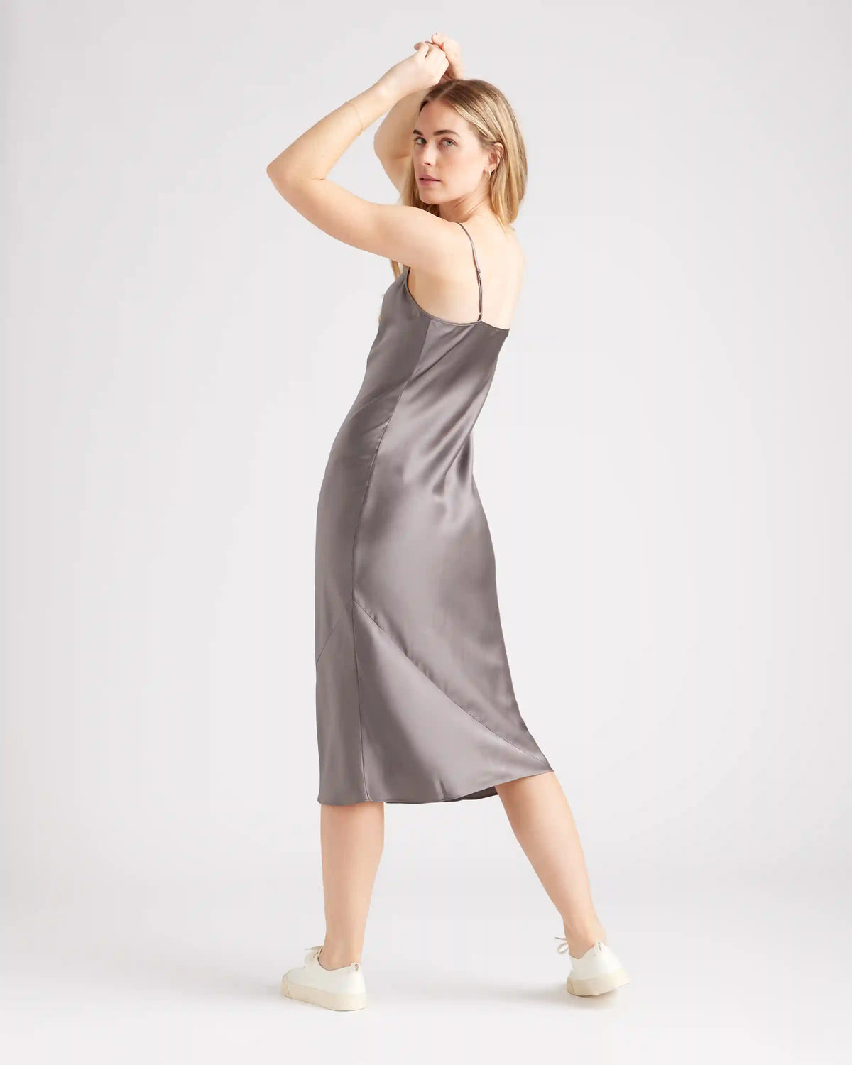 100% Washable Silk Slip Dress