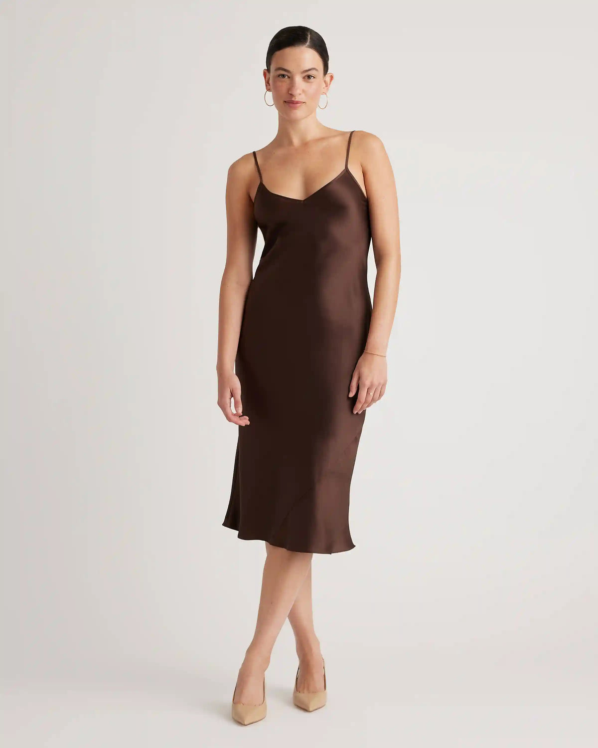 100% Washable Silk Slip Dress