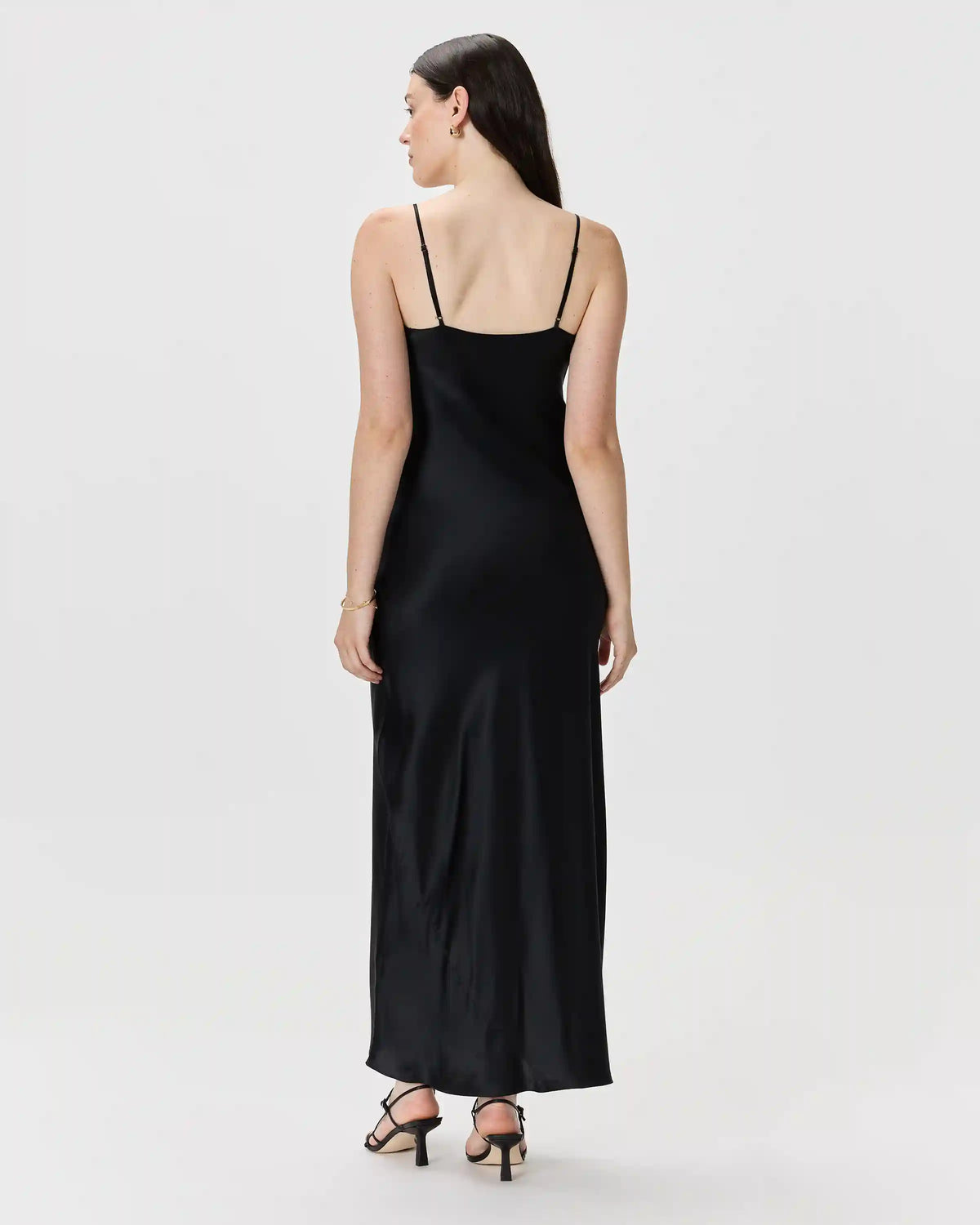 100% Washable Silk Maxi Slip Dress