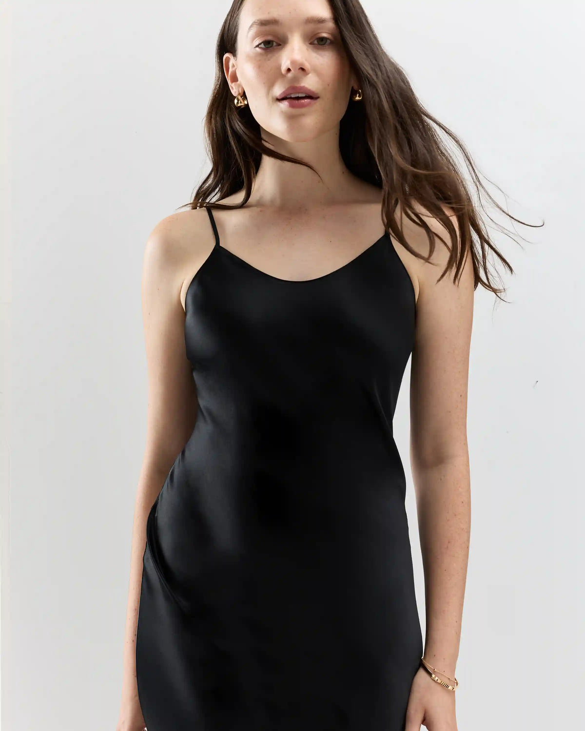 100% Washable Silk Maxi Slip Dress