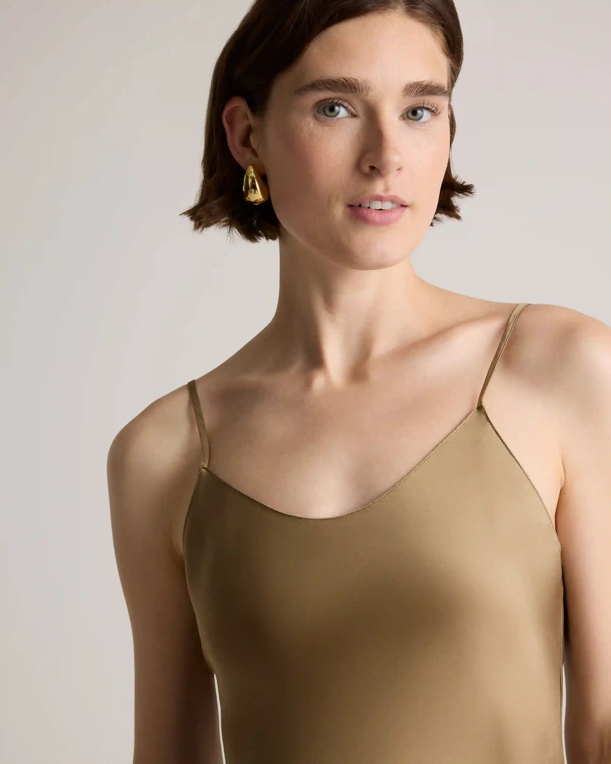 100% Washable Silk Maxi Slip Dress