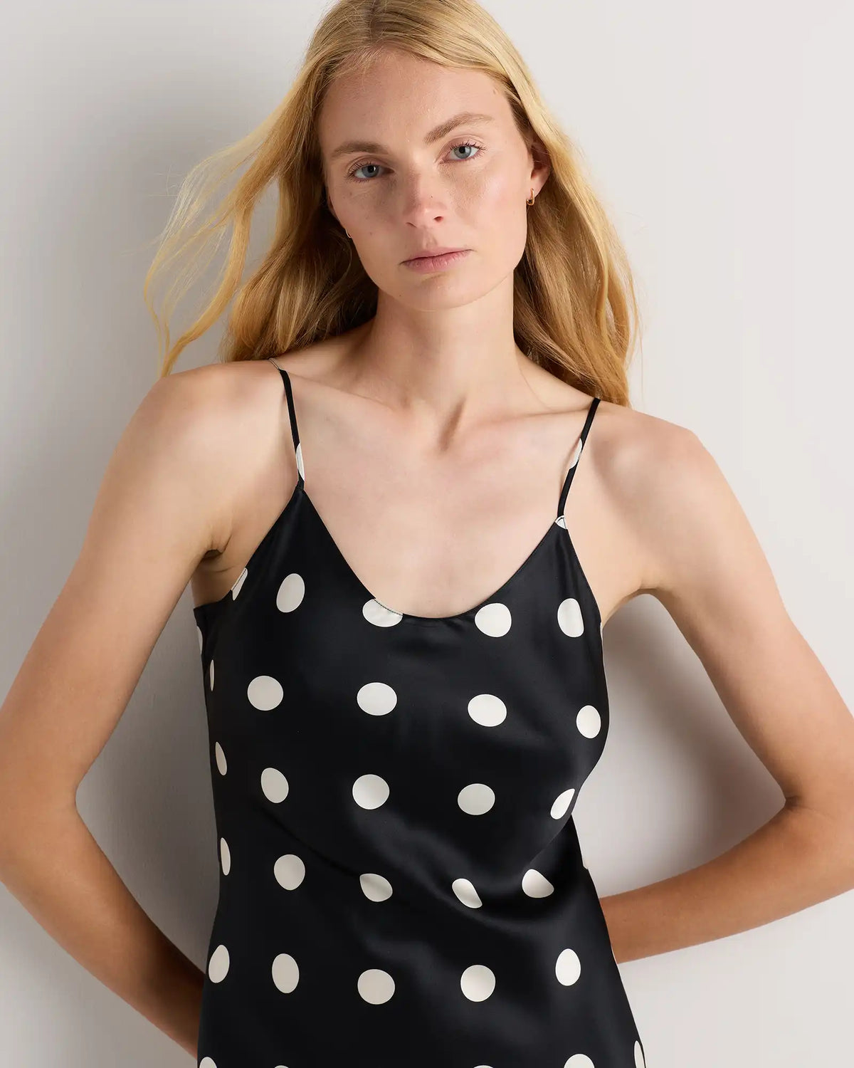 100% Washable Silk Maxi Slip Dress