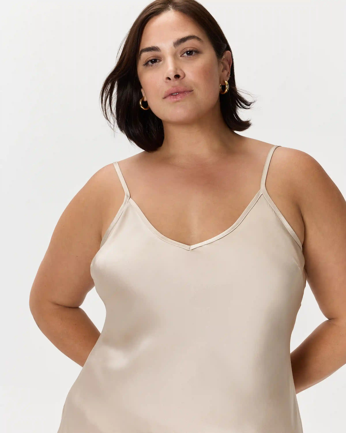 100% Washable Silk Slip Dress