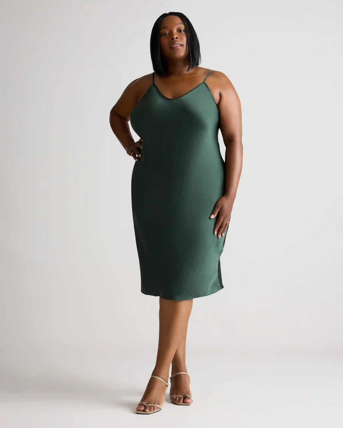 100% Washable Silk Slip Dress