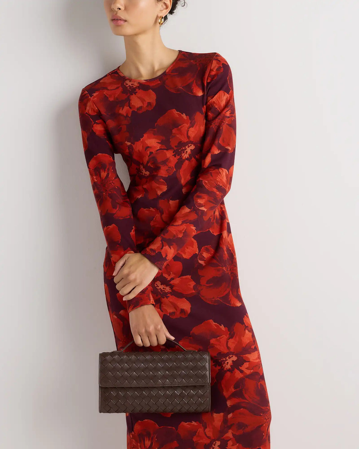 Long Sleeve Knit Maxi Dress