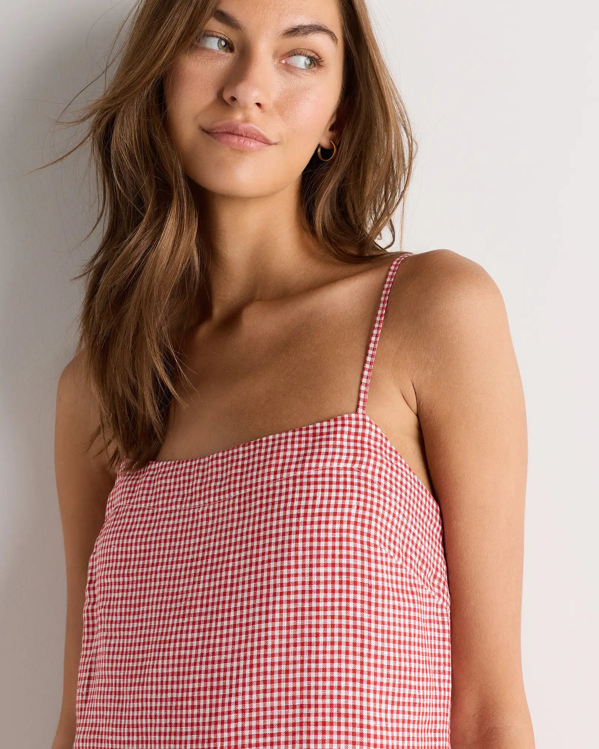 100% European Linen Mini Skort Dress