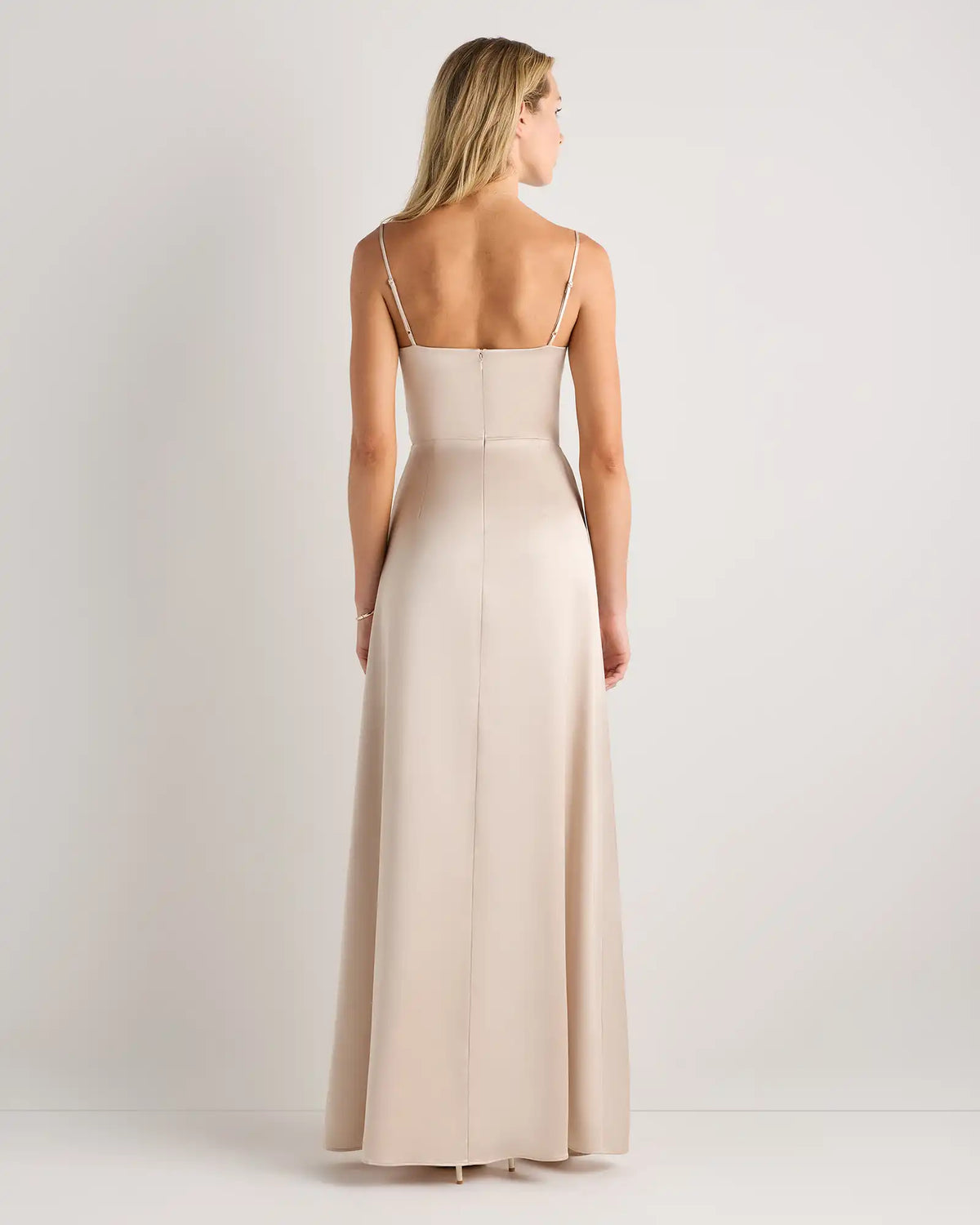 Juliette Stretch Satin Dress
