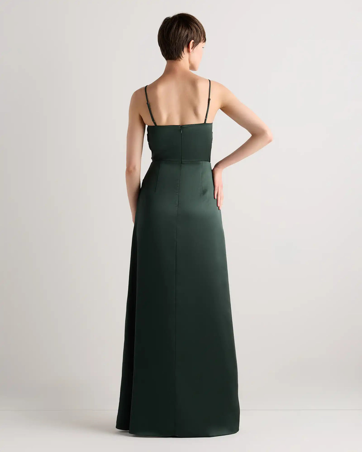 Juliette Stretch Satin Dress