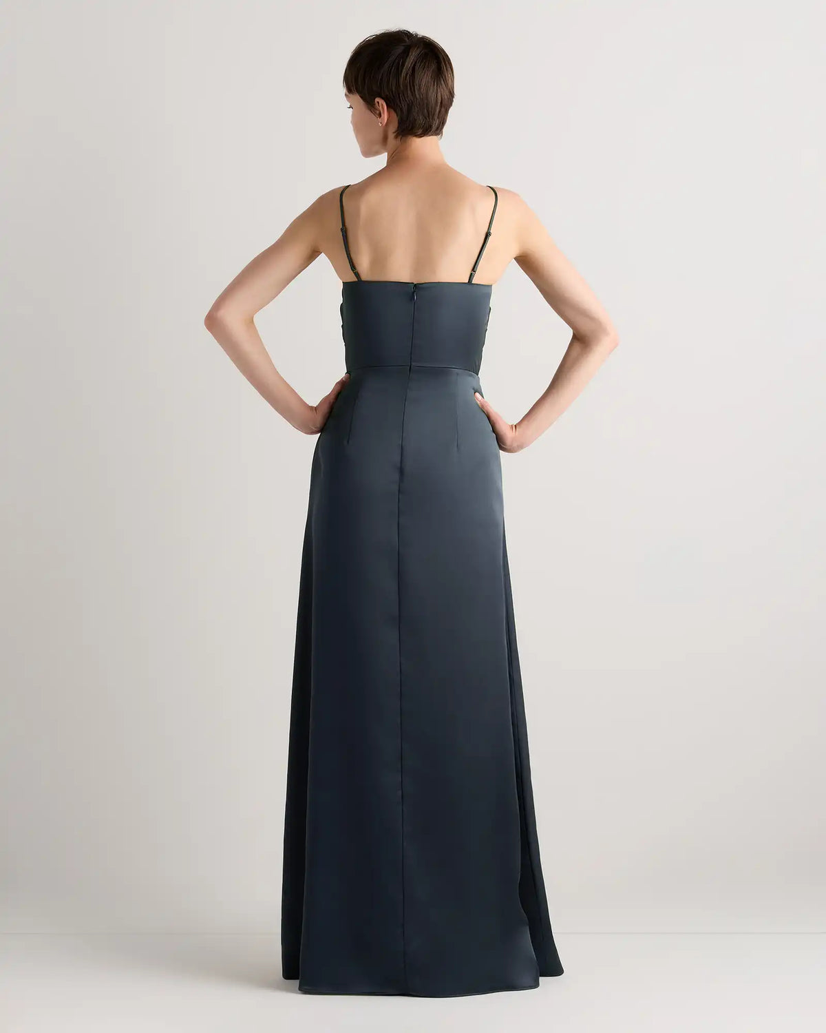 Juliette Stretch Satin Dress