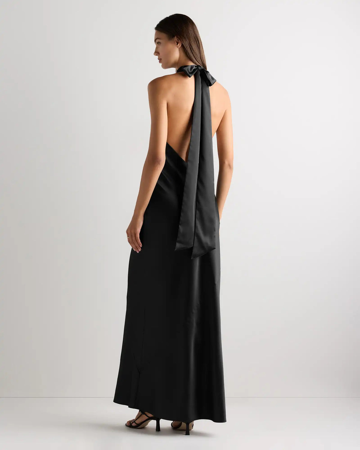 Catalina Stretch Satin Dress