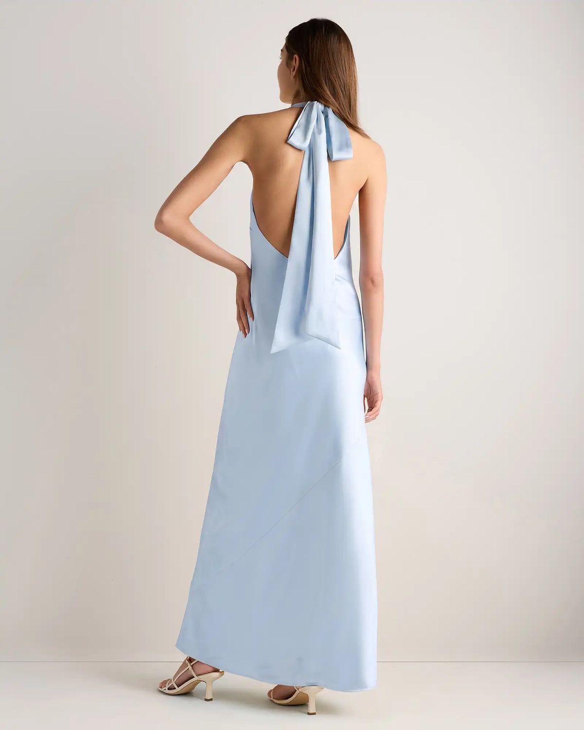 Catalina Stretch Satin Dress