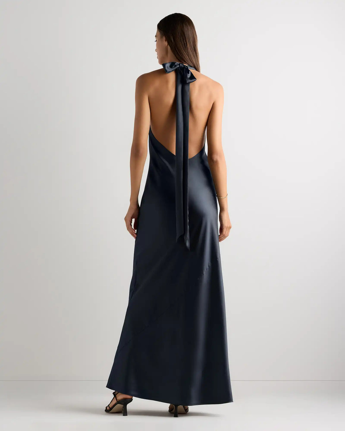 Catalina Stretch Satin Dress
