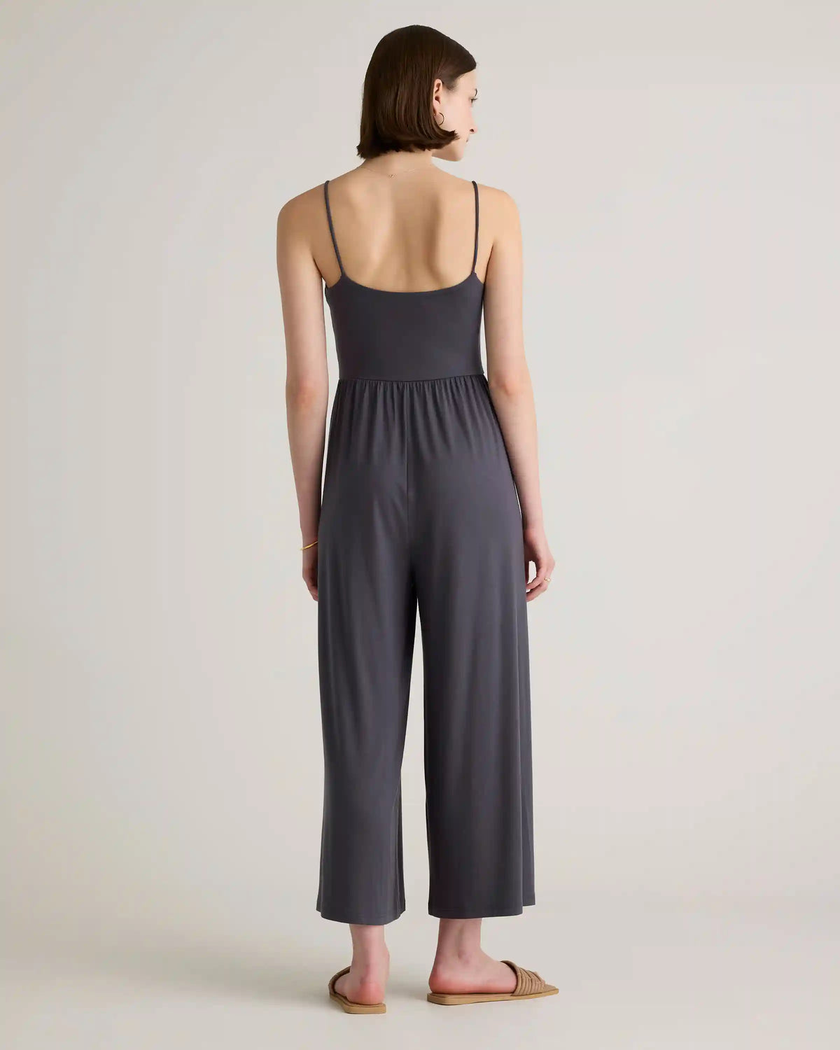 Tencel Jersey Wide Leg Jumpsuit
