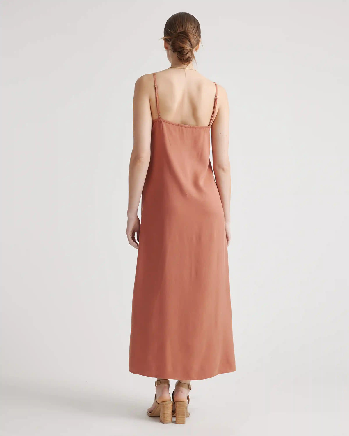 Vintage Wash Tencel Maxi Slip Dress