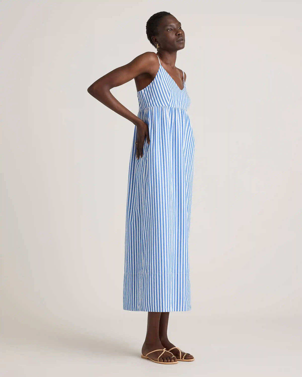 100% Organic Cotton Sleeveless Maxi Dress