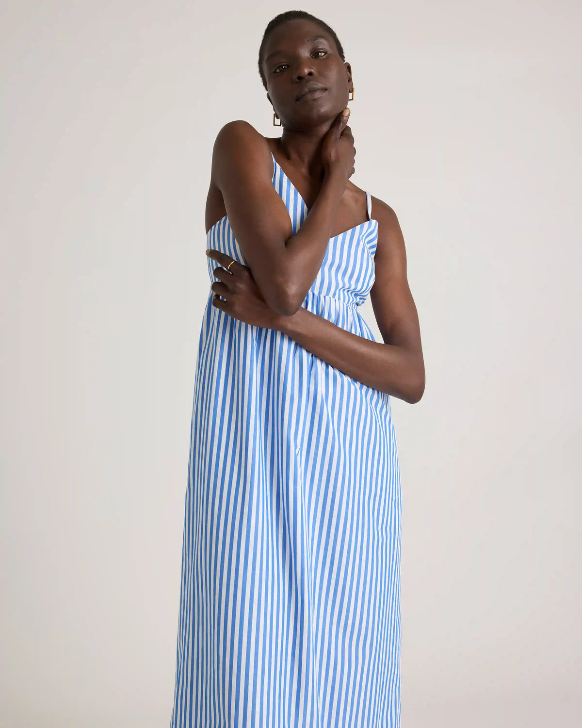100% Organic Cotton Sleeveless Maxi Dress