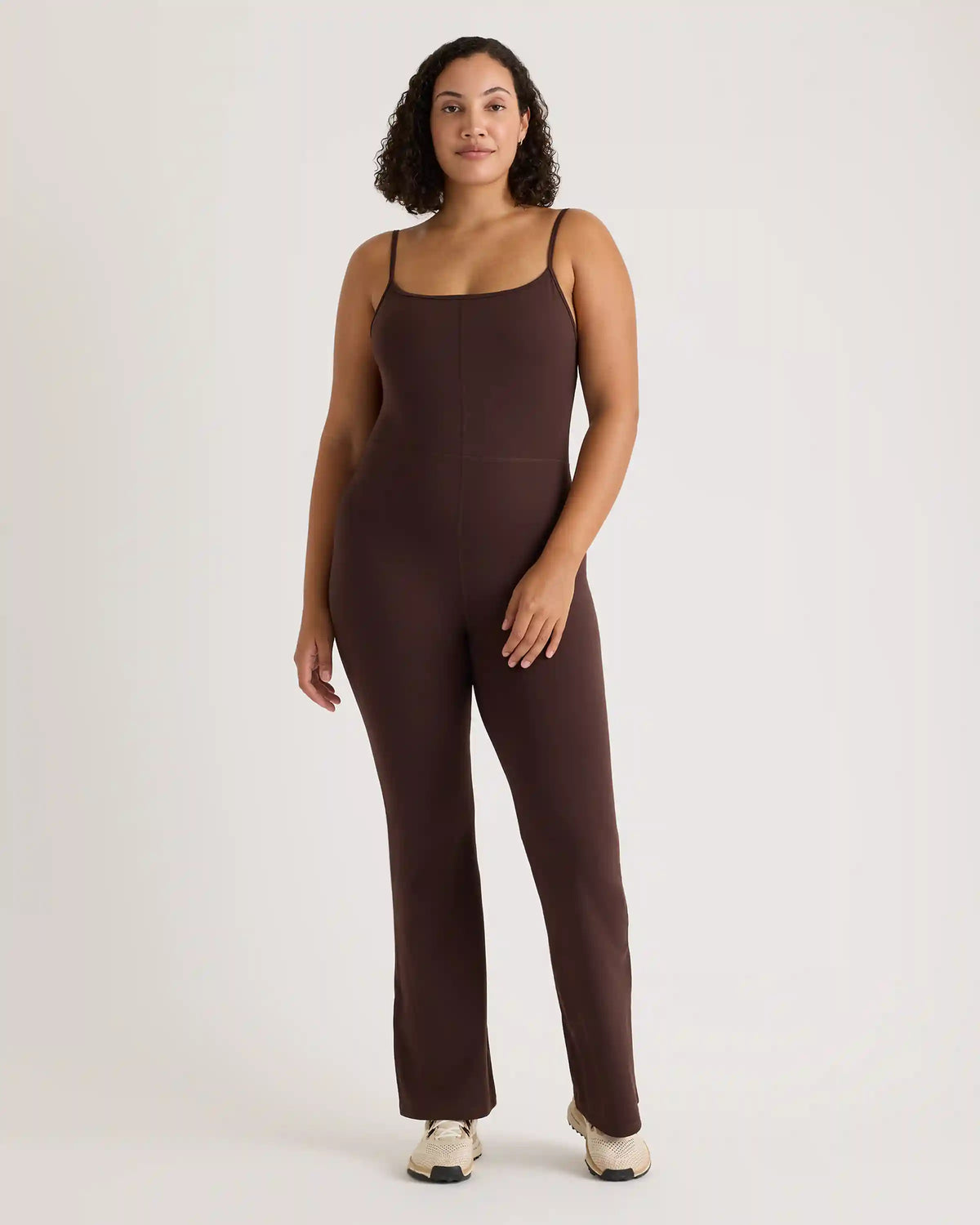 Ultra-Form Kick Flare Jumpsuit