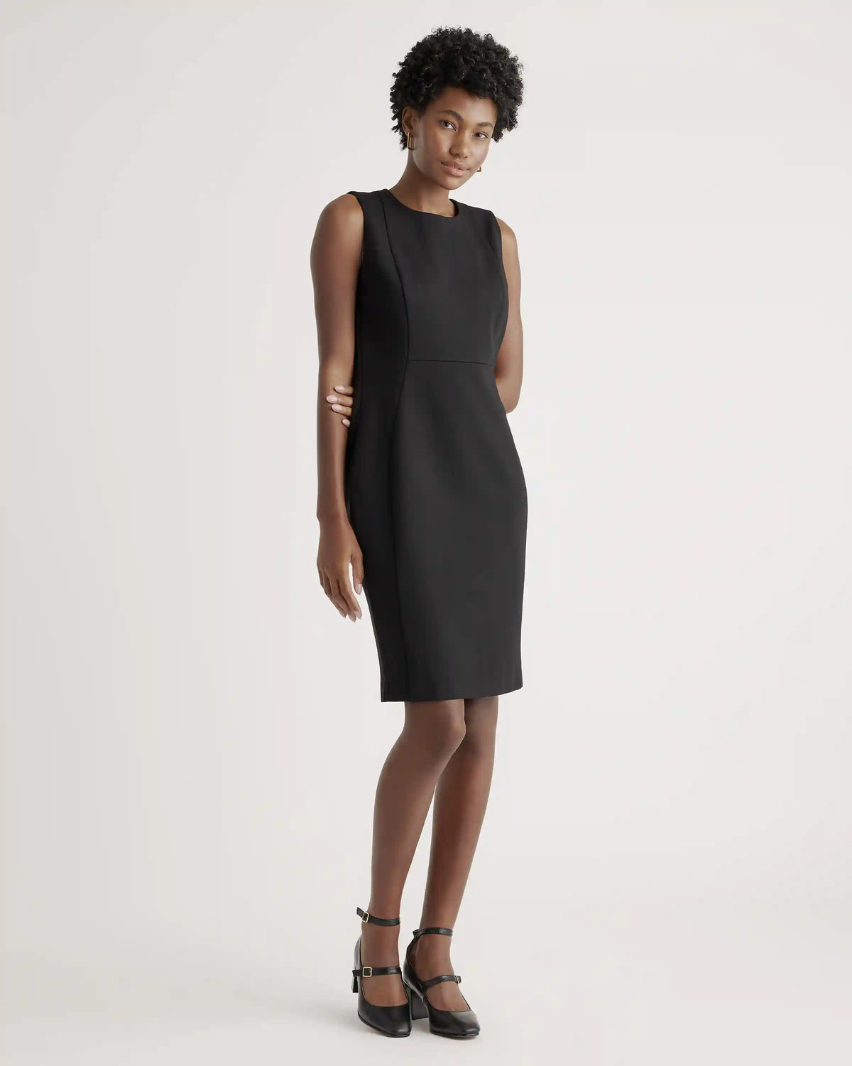 Ultra-Stretch Ponte Sleeveless Dress