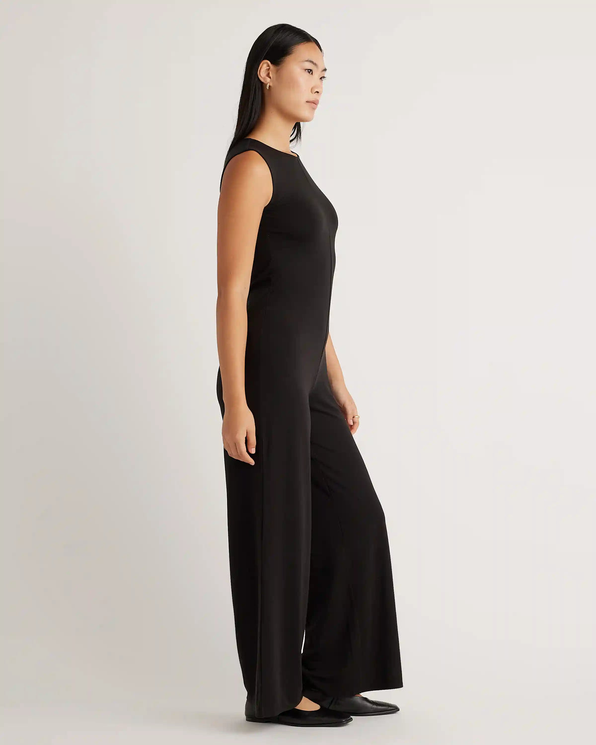 Tencel Jersey Tank Jumpsuit