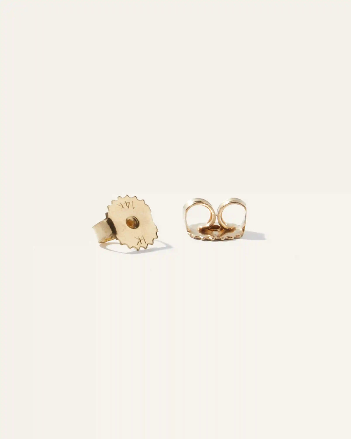 14K Gold Lab Grown Diamond Round & Pear Drop Earrings
