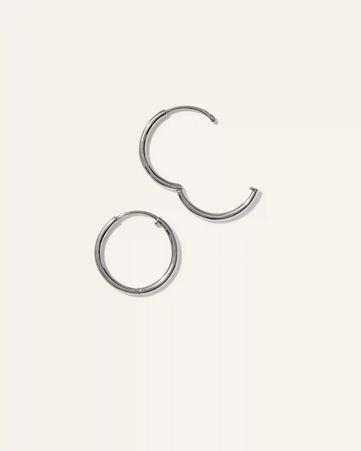 14K Gold Classic Hoops