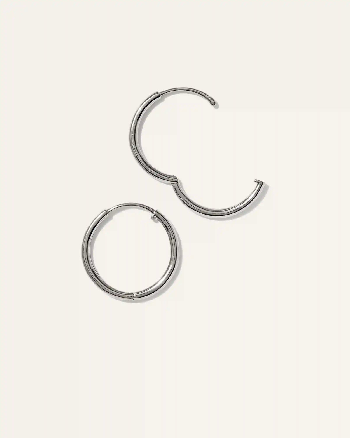 14K Gold Classic Hoops