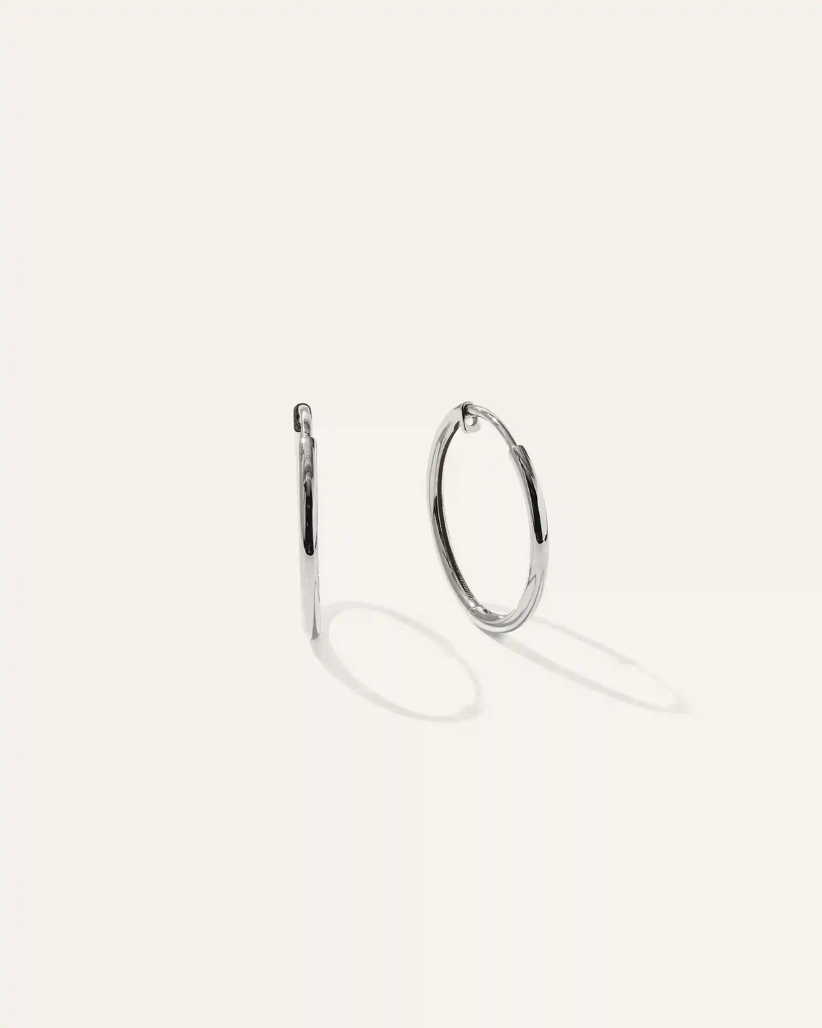 14K Gold Classic Hoops
