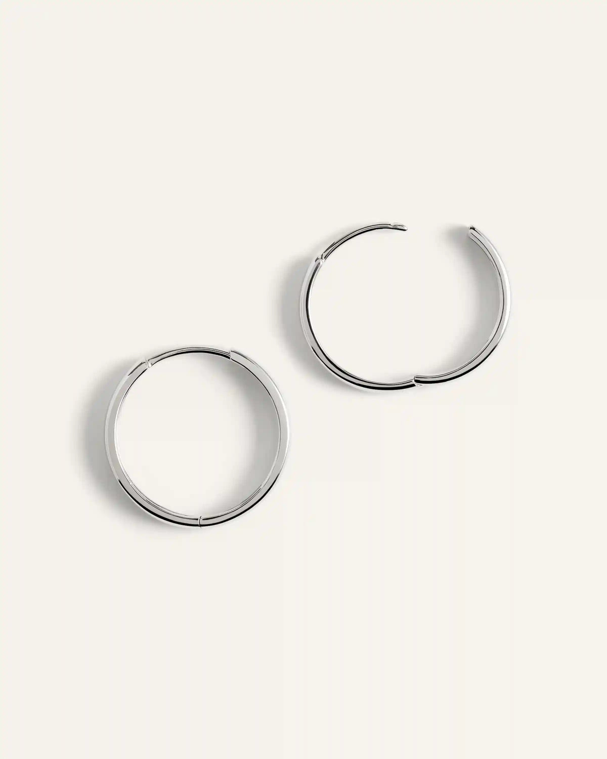 14K Gold Bold Hoops